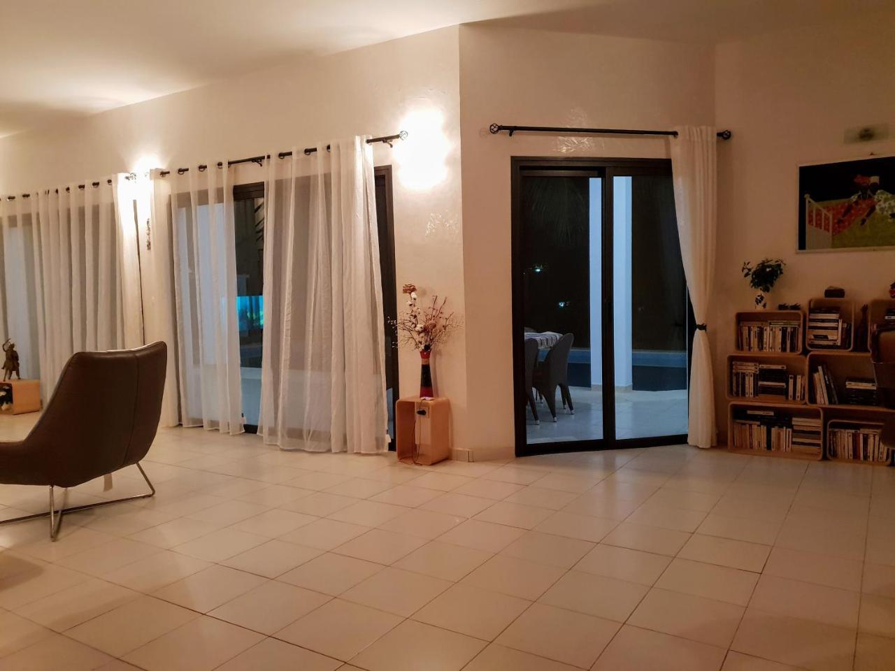 La Maison Blanche A Ngaparou, Splendide Villa Contemporaine Экстерьер фото