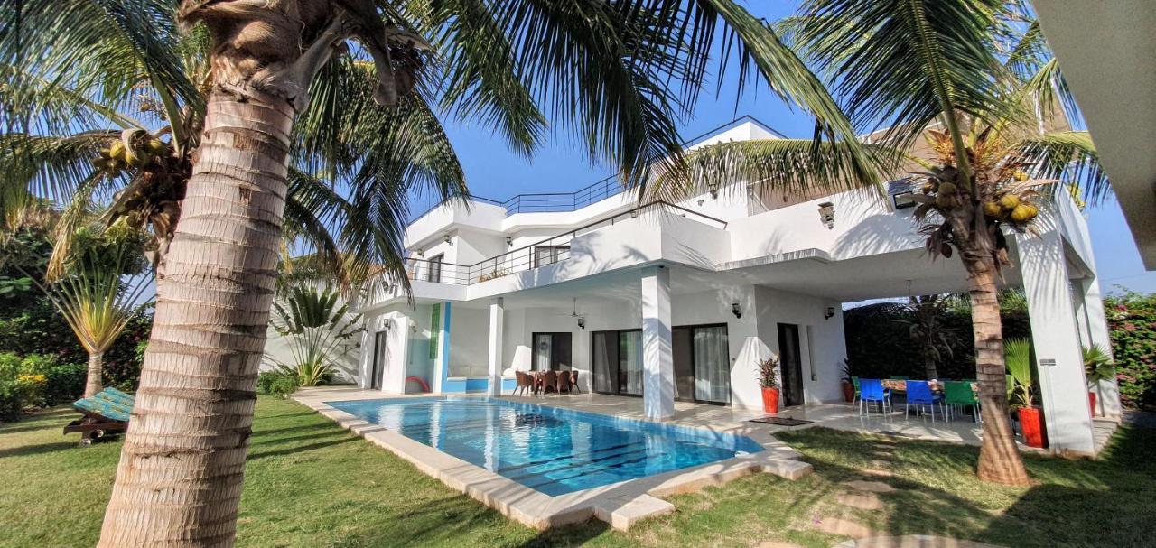 La Maison Blanche A Ngaparou, Splendide Villa Contemporaine Экстерьер фото